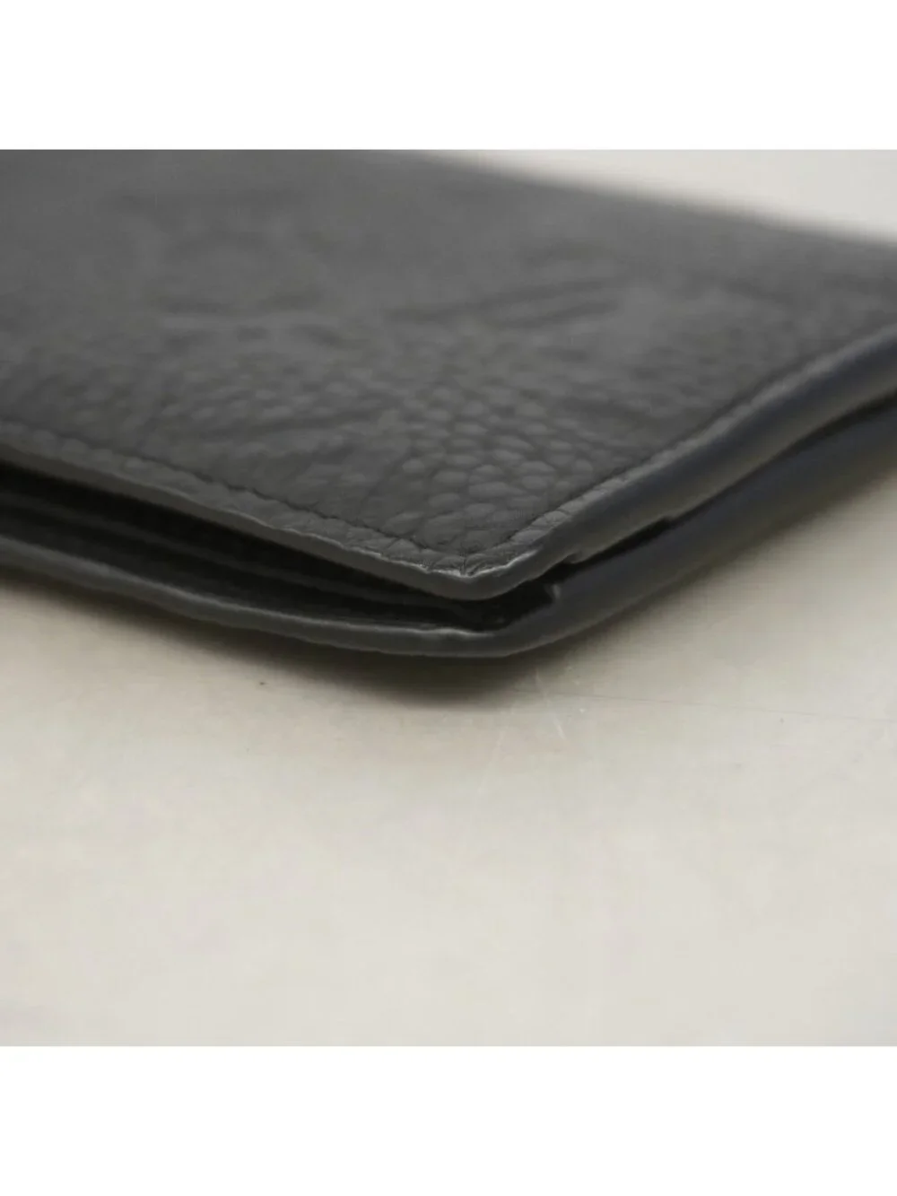 Louis Vuitton Wallet Monogram Shadow Portefeuille Multiple Noir
